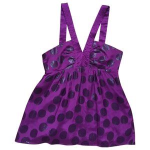 Tibi Purple Silk blouse